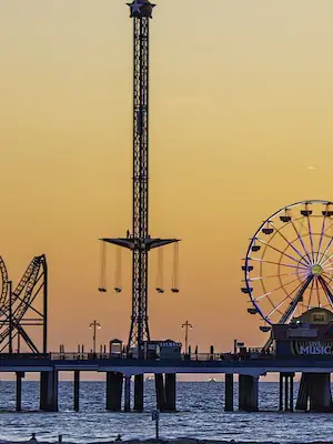 Beach hotels in Galveston